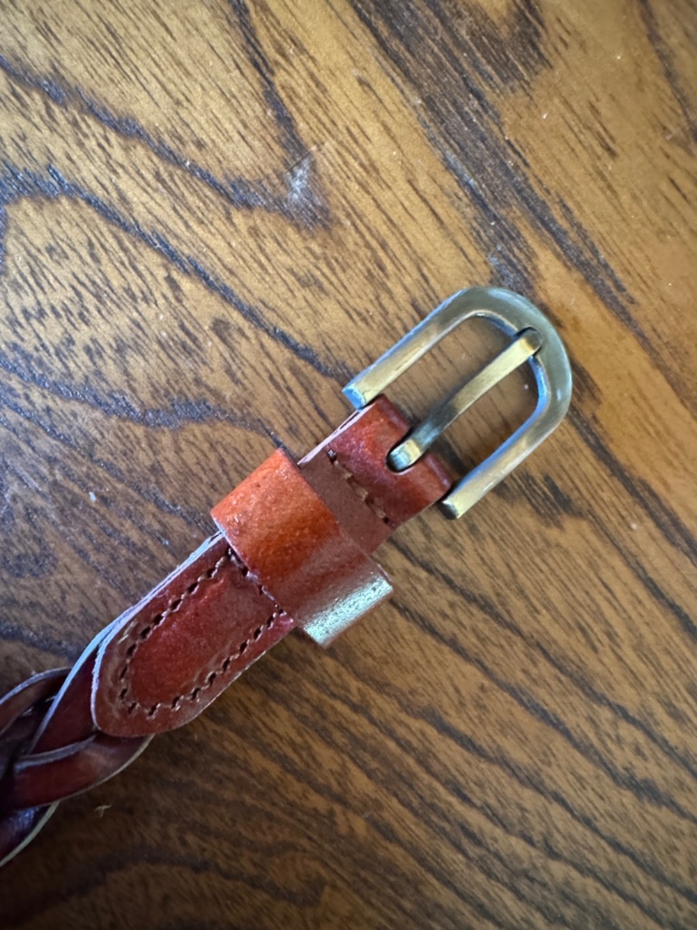 Like new Braided vegan S/M Belt in Brown - Unbranded - Picture 3 of 5